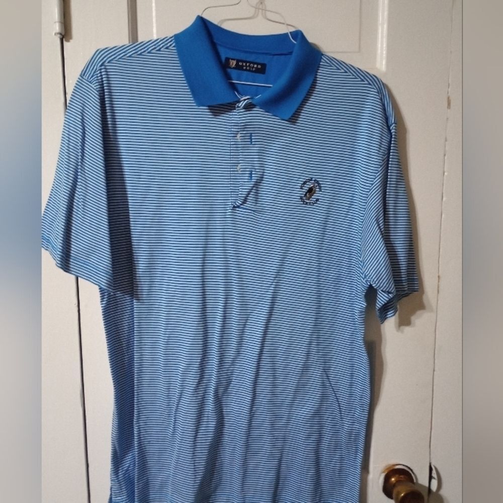 Oxford golf shirt L men's (Mgs060)